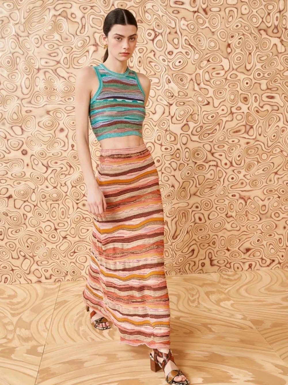 Ulla Johnson Rosen Skirt in Sunset